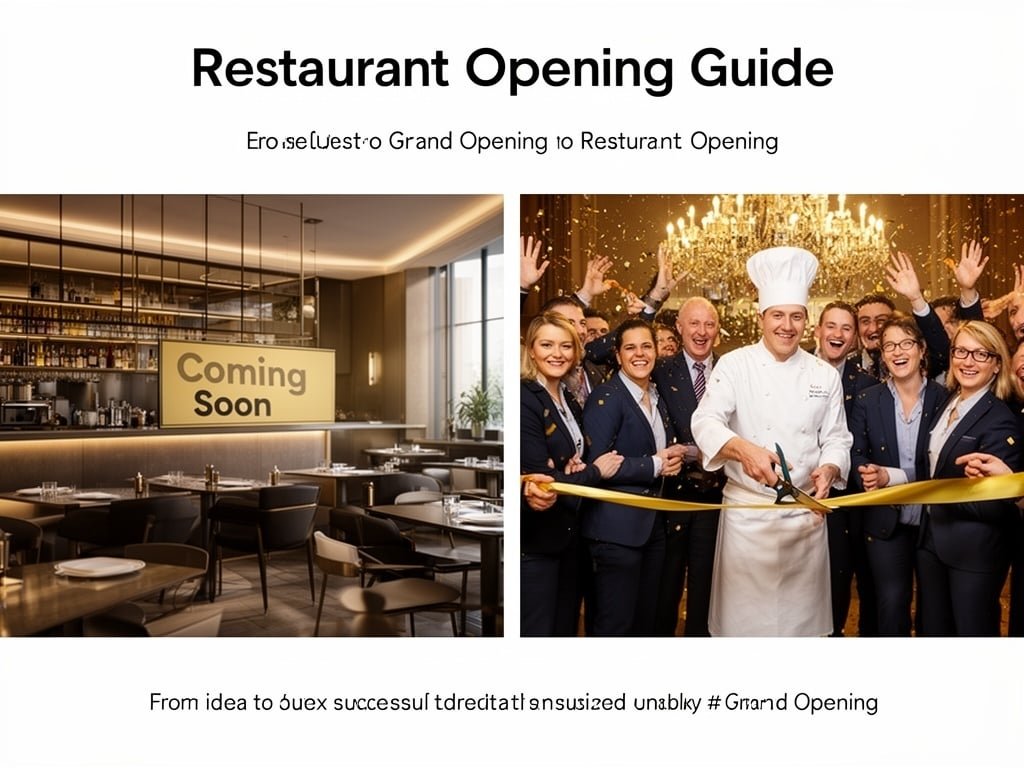 Restaurant-Neueröffnung: Der komplette Guide von der Idee bis zur Eröffnung