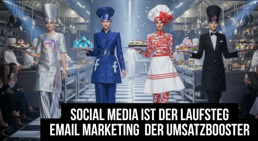 Social Media ist der Laufsteg – E-Mail Marketing der Umsatzbooster - Michael Hanßen
