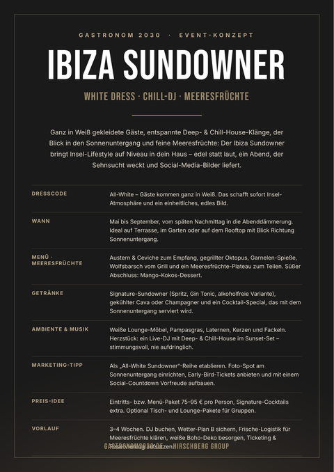 Ibiza Sundowner