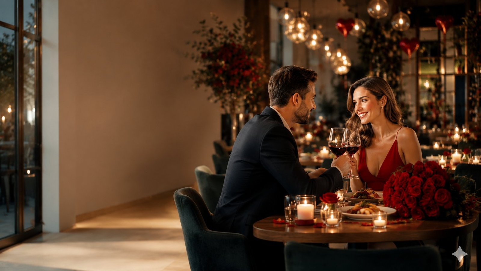 Valentinstag im Restaurant